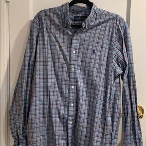 Ralph Lauren Classic Fit Plaid Button Down